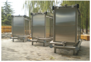 我公司自主研發(fā)生產(chǎn)的MBR膜生物反應器